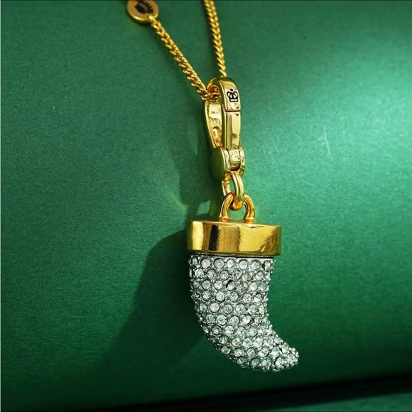 Juicy Couture Jewelry - NWOT AUTHENTIC Juicy Couture Micro Pavé Horn Charm RARE